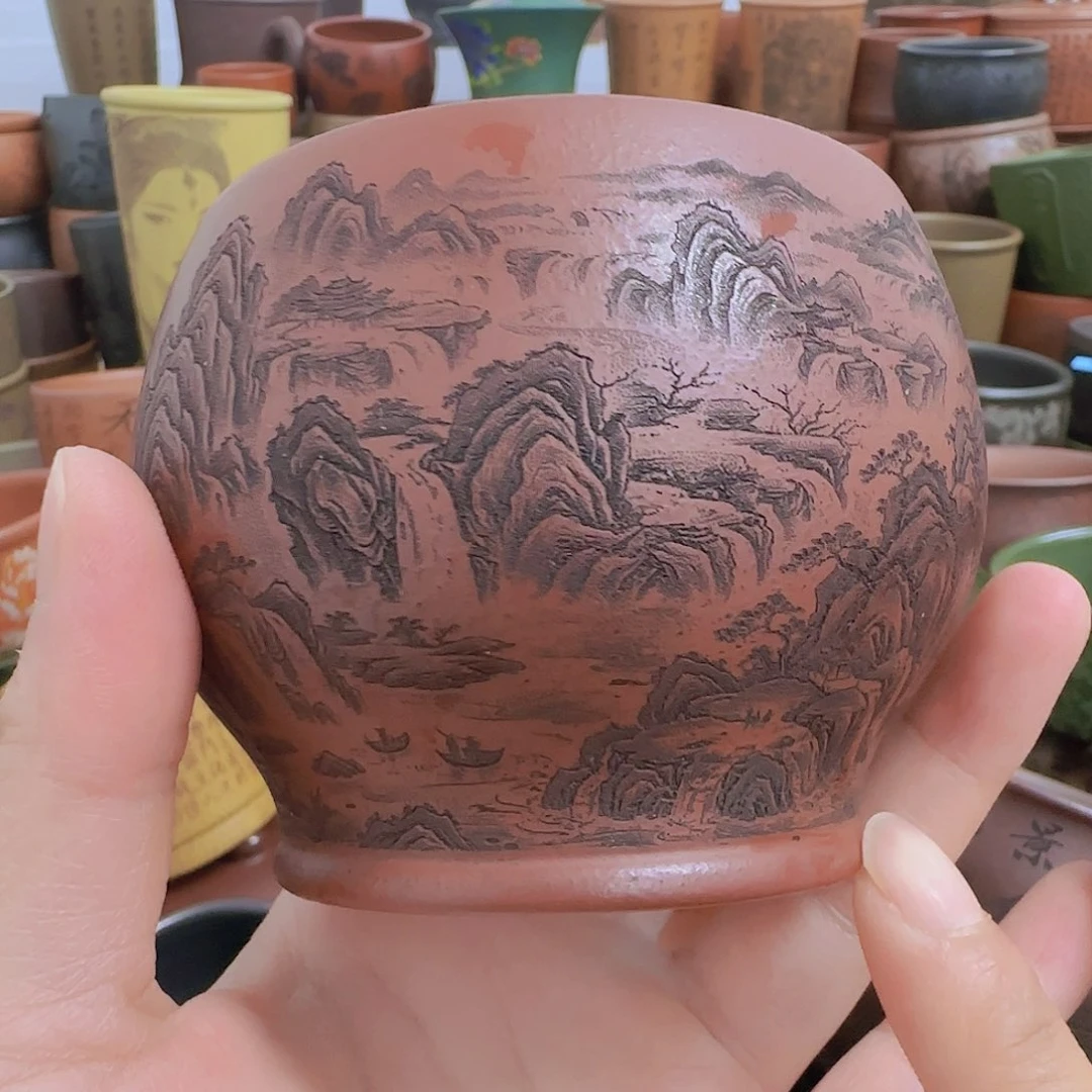 茶杯紫砂紫砂主人杯大放漏！