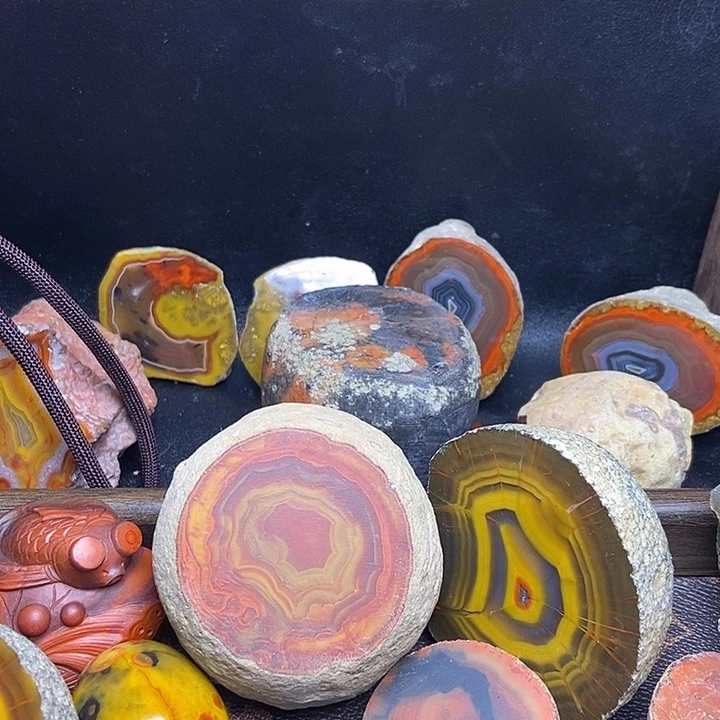 玛瑙/玉髓未镶嵌颈饰