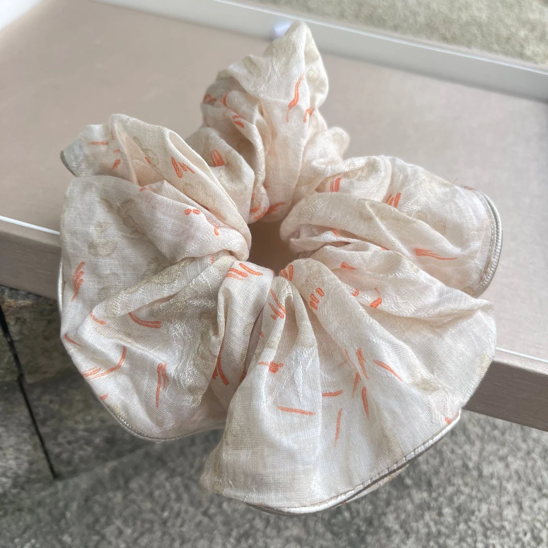 A154~夏日韩版高品质天丝大肠发圈甜美百搭气质发绳发饰头饰