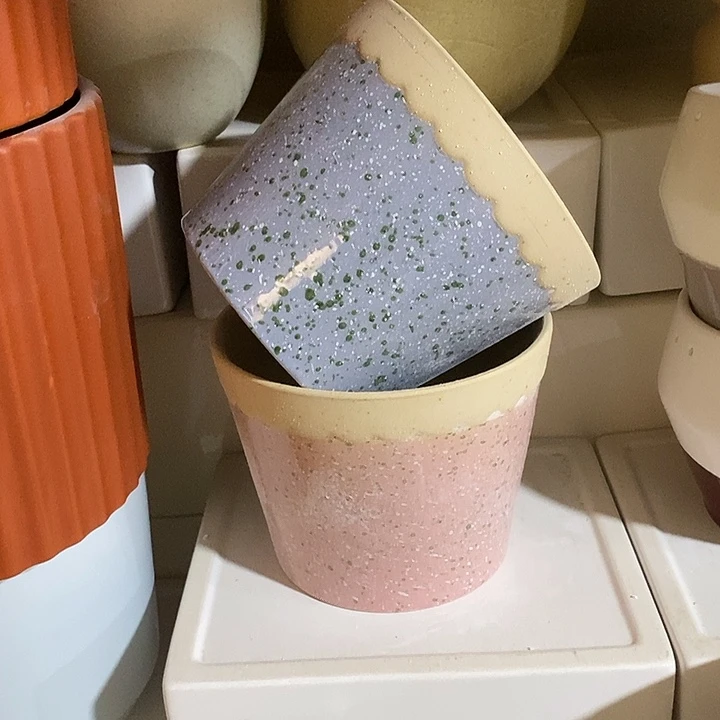 摆件陶盆有孔 微瑕介意勿拍