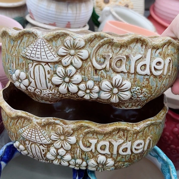 多肉绿植陶瓷花盆