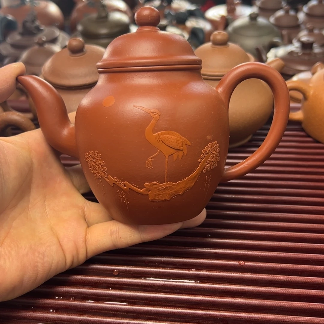 茶壶紫砂宜兴原矿紫砂350毫升容量