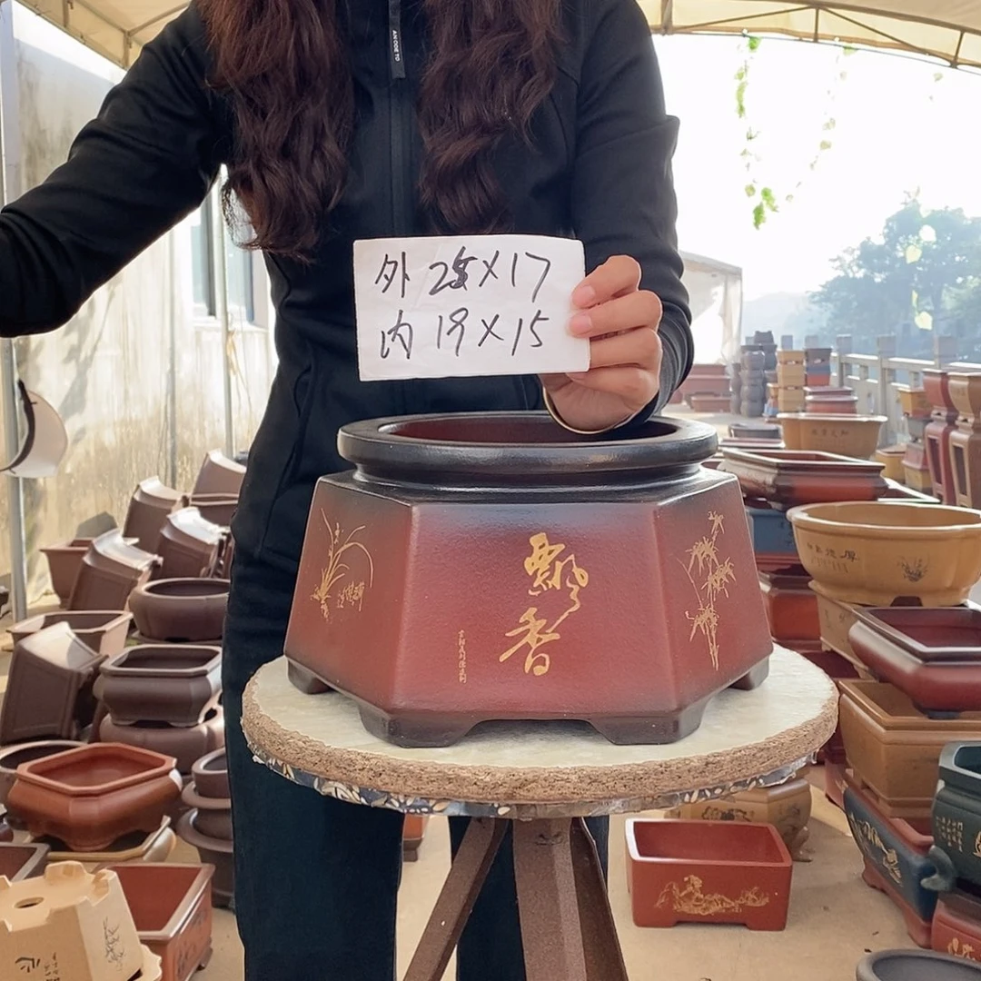 花盆紫砂紫砂花盆