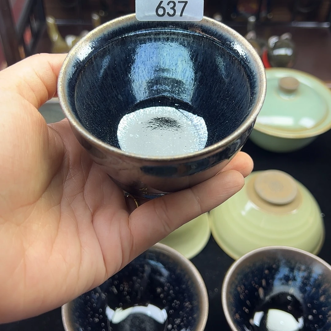 后***土顾佳敏全手工柴烧建盏637