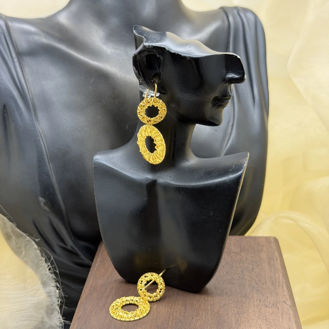 A播 6.12g 足金999 耳饰d