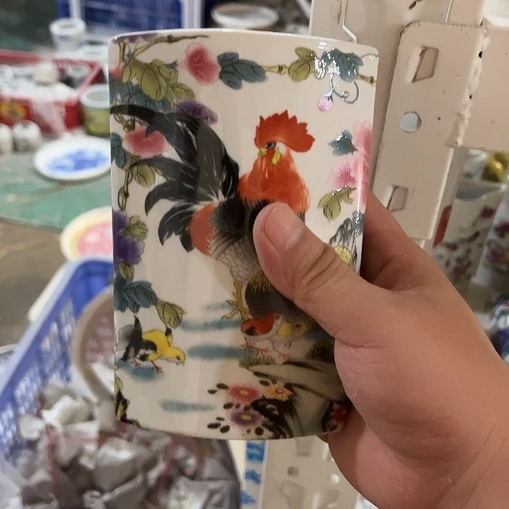 摆件景德镇陶瓷摆件工艺品处理