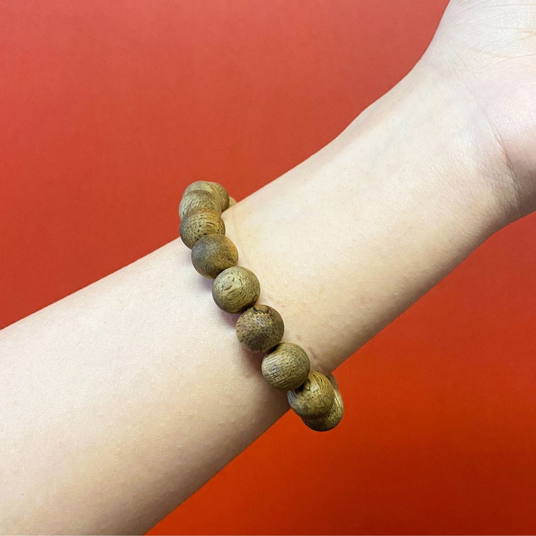 【江苏工美专属】天然野越南老料沉香单圈手串-331*1005