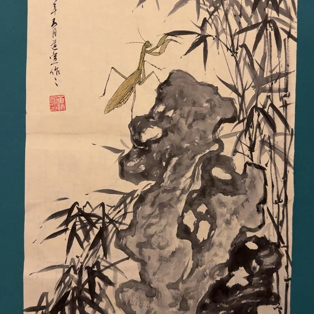 国画董老师作品画作