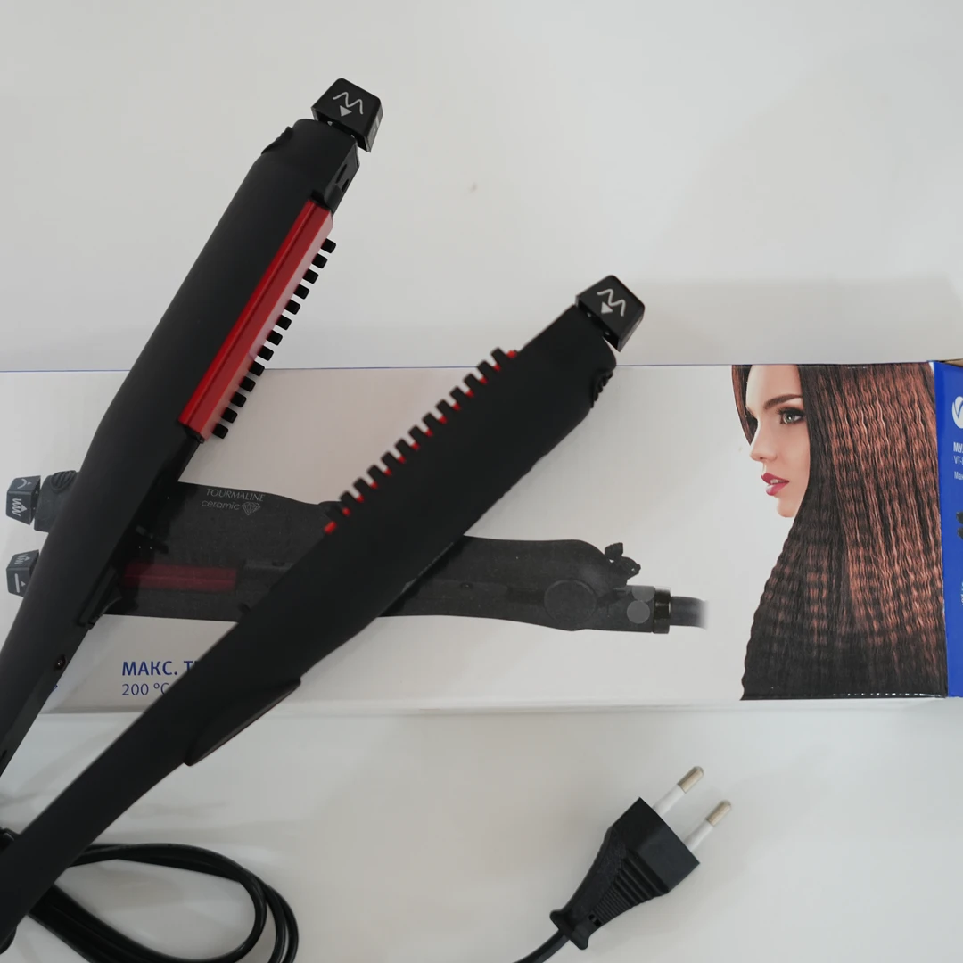 （直发棒）理发直发防烫直卷两用大号店铺保修卷发棒直发梳夹板