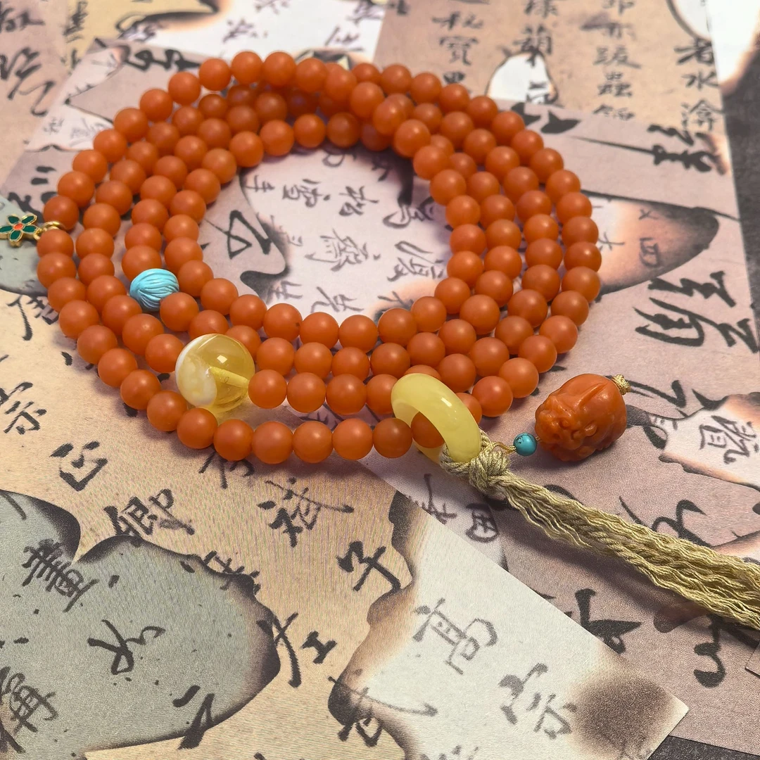 【蜜语】原矿天然保山南红四圈 多样性发一