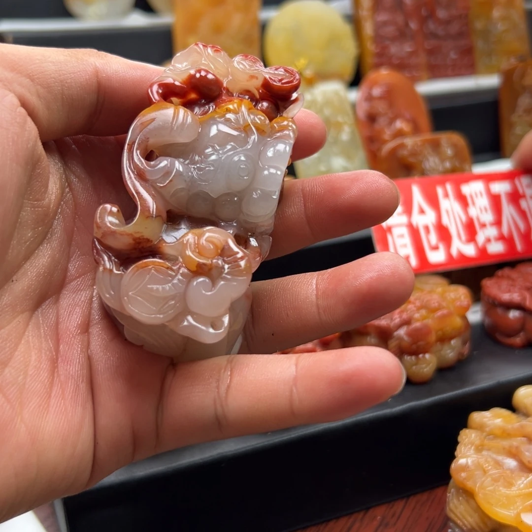 石英质玉（黄龙玉）未镶嵌多样性发货，发其一