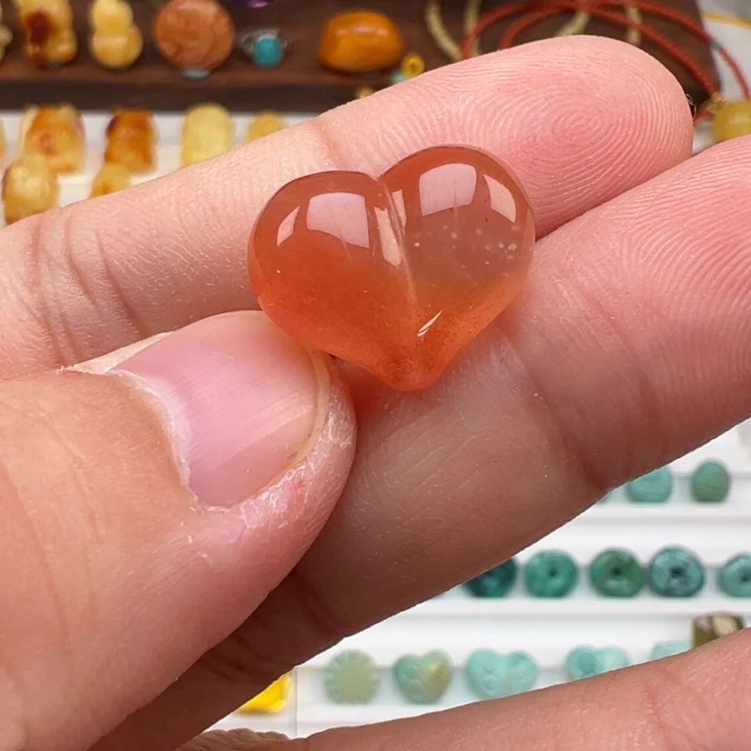 南红玛瑙未镶嵌吊坠(不含链)