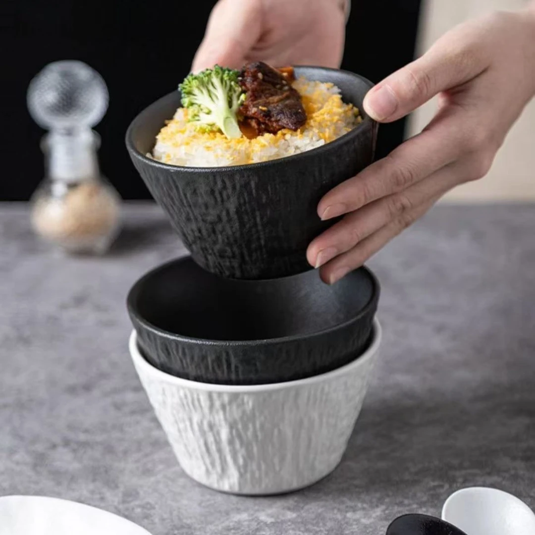 北欧风面碗ins风高颜值轻奢陶瓷饭碗陶瓷创意餐具汤酒店高级饭碗