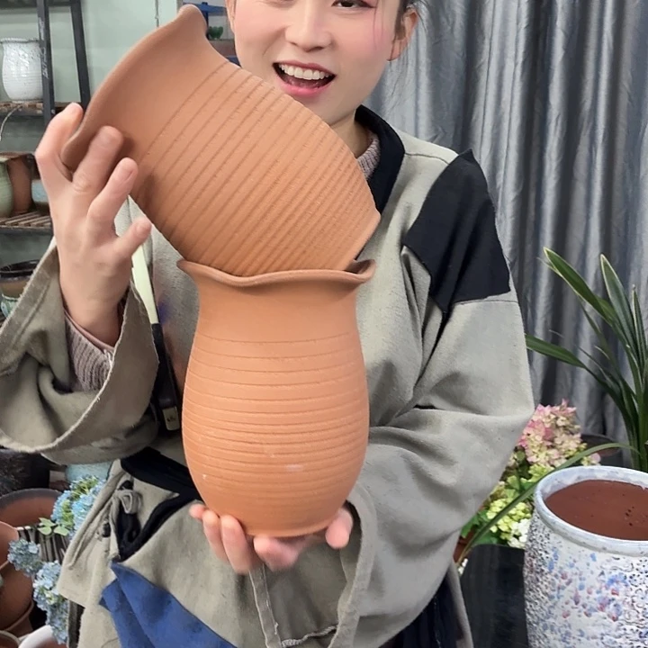 15×20-粗陶花盆有孔-买买买