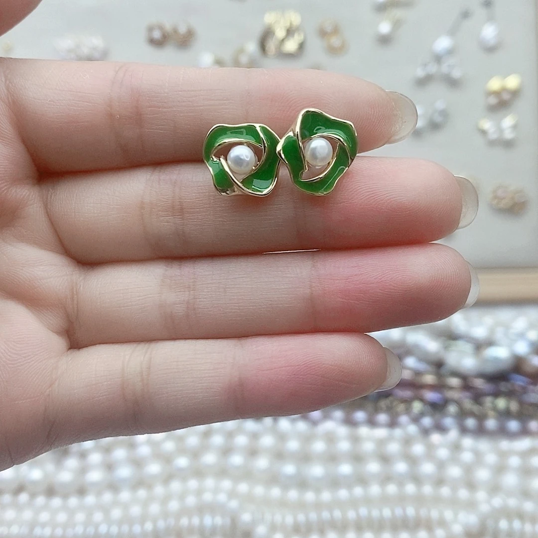 耳饰淡水珍珠未镶嵌