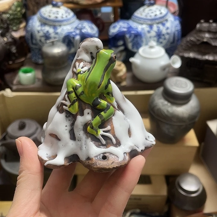 瓷中古工艺品摆件