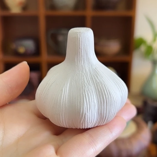 紫砂茶宠大蒜盖置