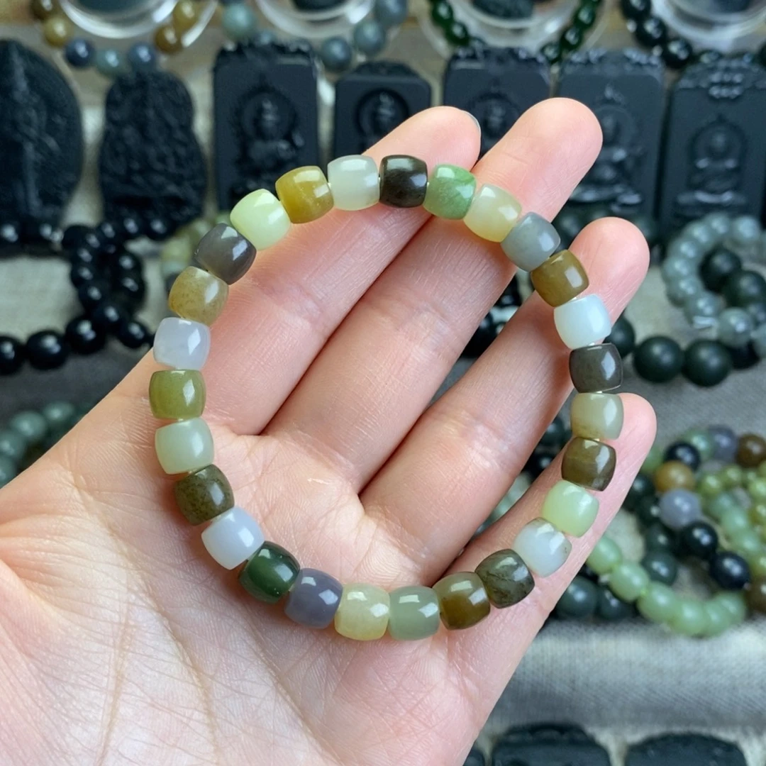 和田玉未镶嵌手串