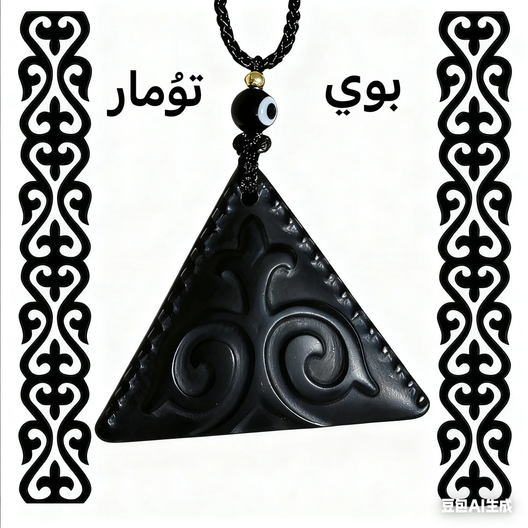 锌合金大理石吊坠 哈萨克新时代时尚《吐马尔》新疆包邮饰品