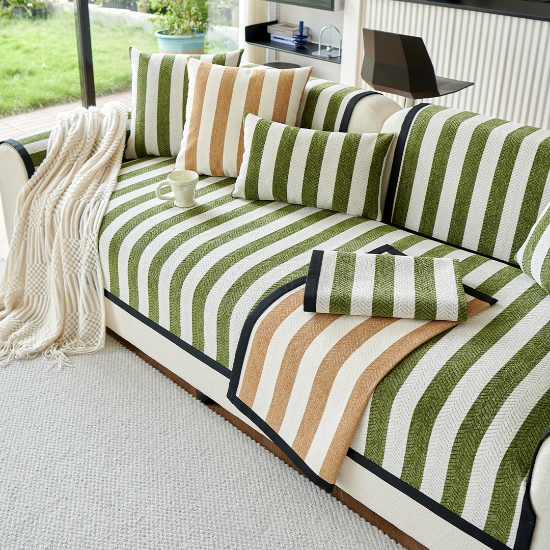 简约现代风沙发垫一片式布沙发专用沙发套罩四季通用万能盖布盖巾