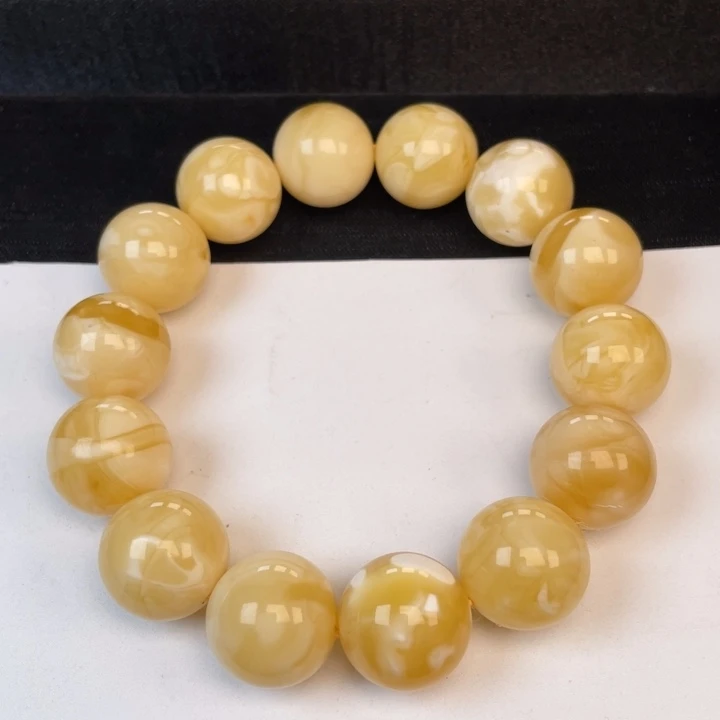 未镶嵌蜜蜡裸石蜜蜡16➕手串