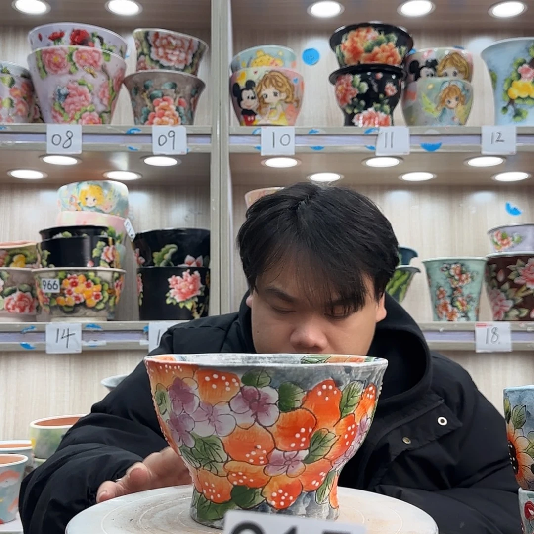 紫砂花盆瑕疵瑕疵915