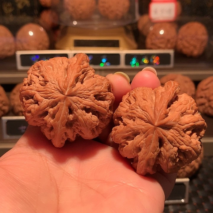 文玩核桃把件粗筋46尺