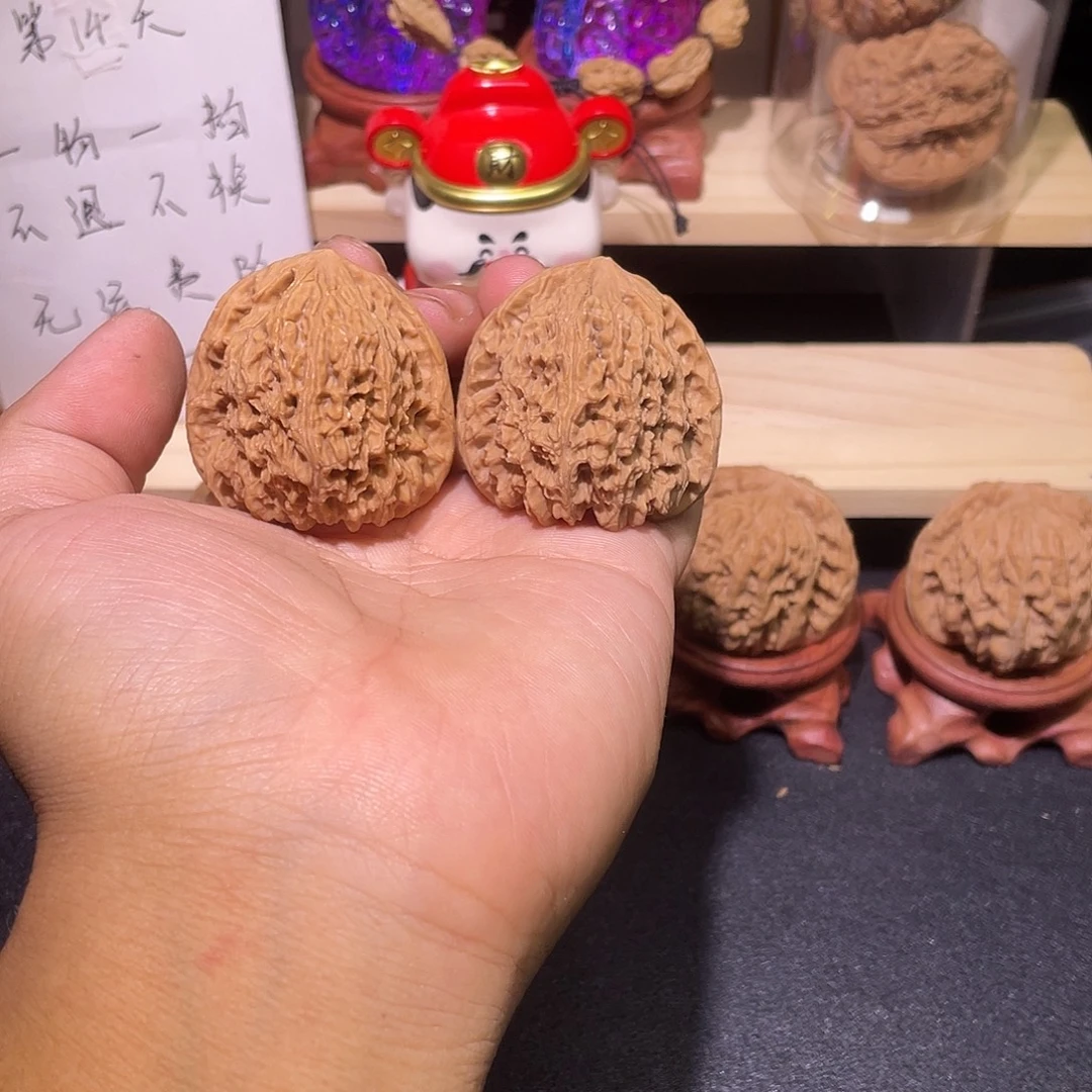 小***醒把件文玩核桃40南疆