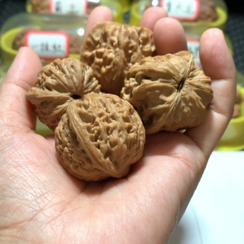 吊坠文玩核桃7***72对野生