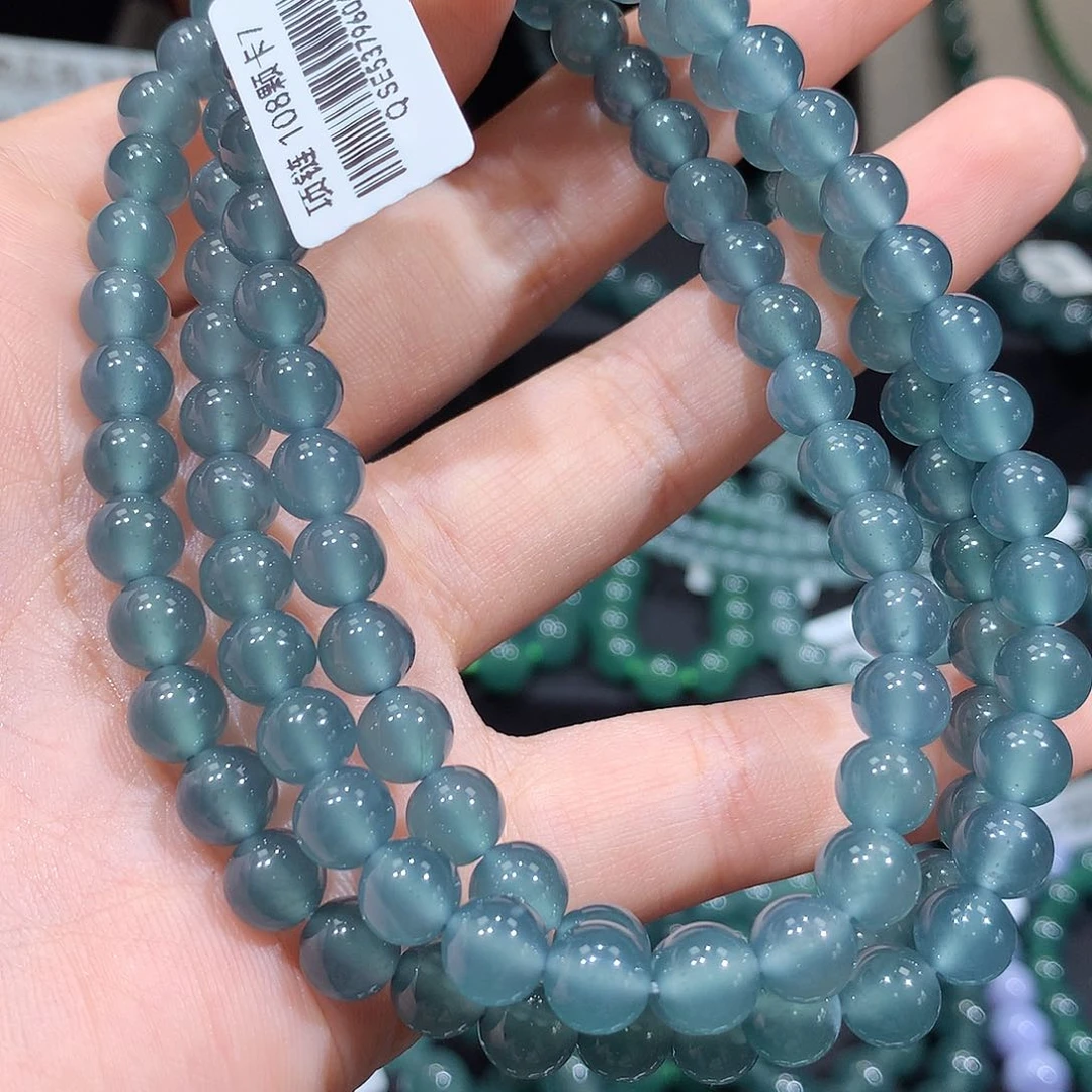 未镶嵌手链翡翠x**u天然a货翡翠项链