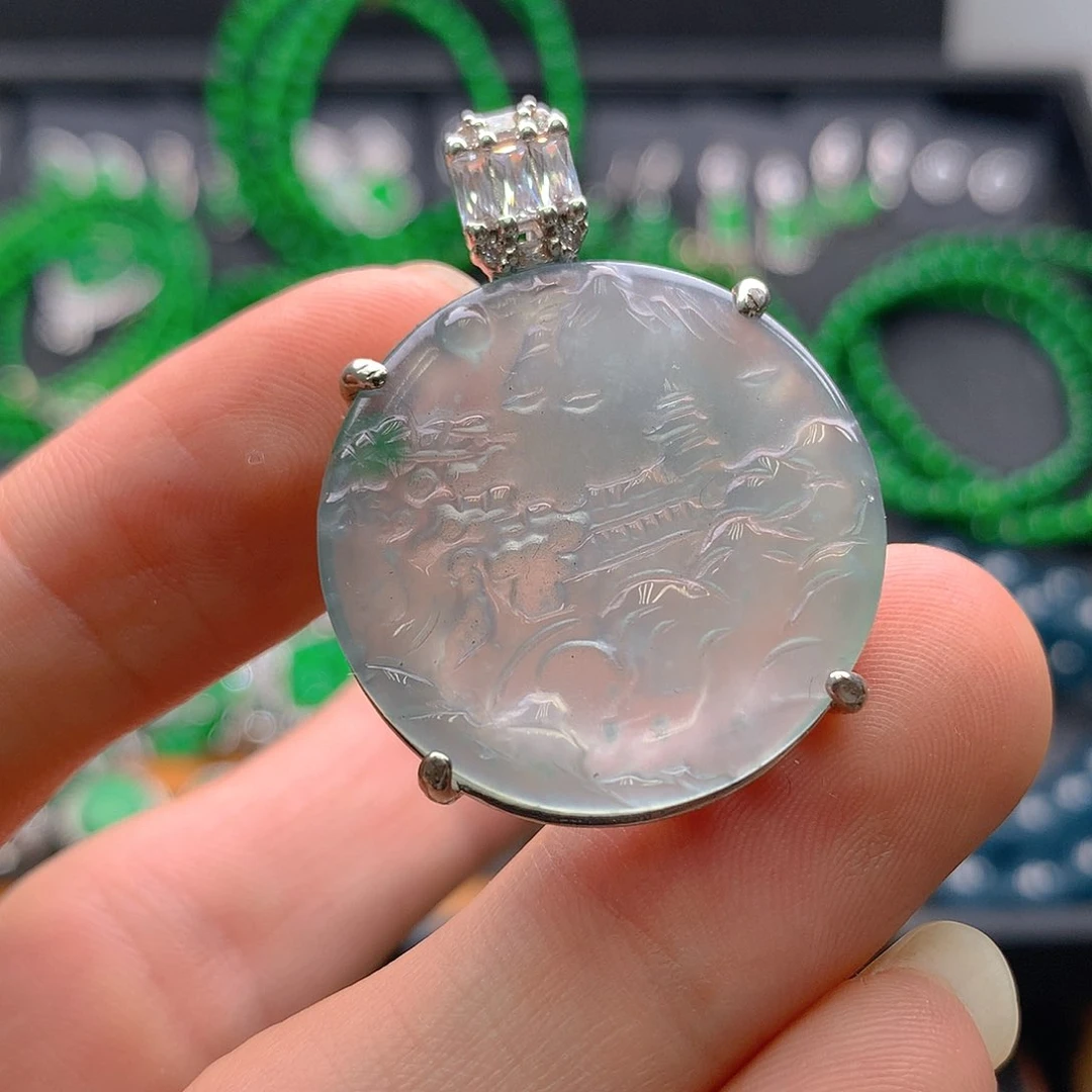 未镶嵌手链翡翠翡翠