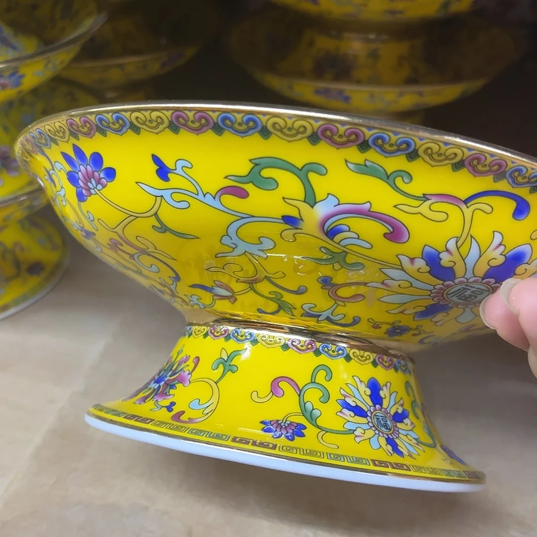 珐琅8寸1个……………………