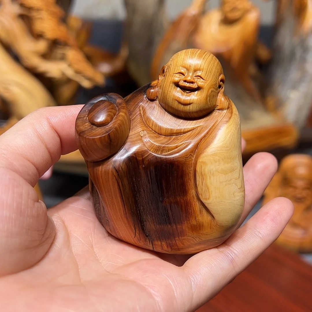 柏木崖柏木手把件摆件