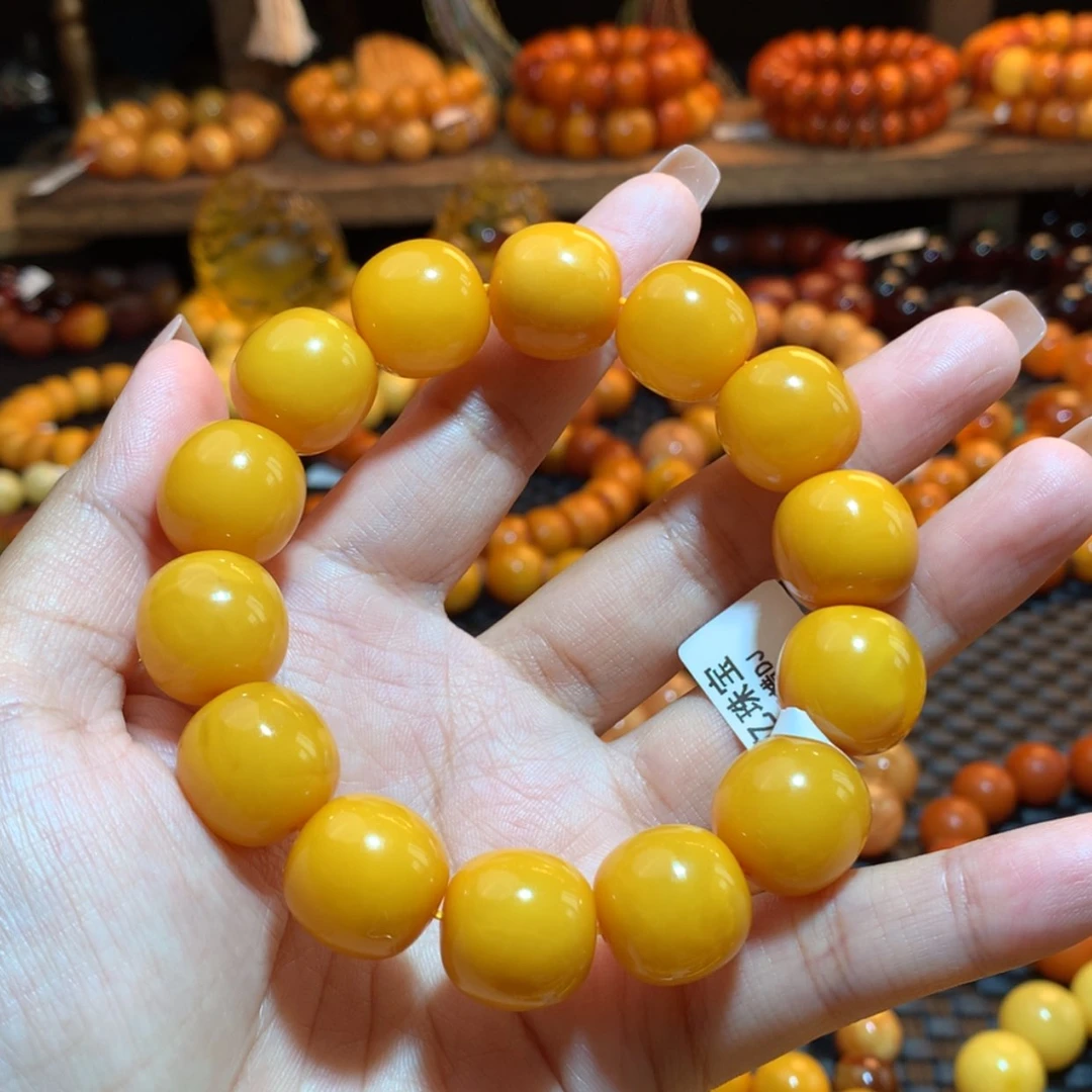 【闪购商品】手串蜜蜡未镶嵌伟蜜蜡手串