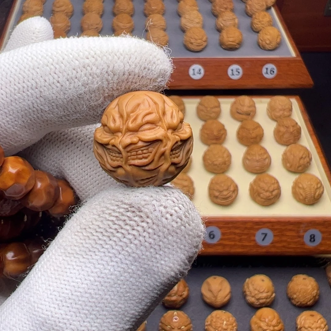 猴头核桃吊坠茸*小尺寸一念铜管