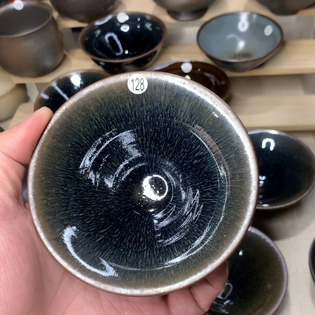 茶盏128建盏主人杯