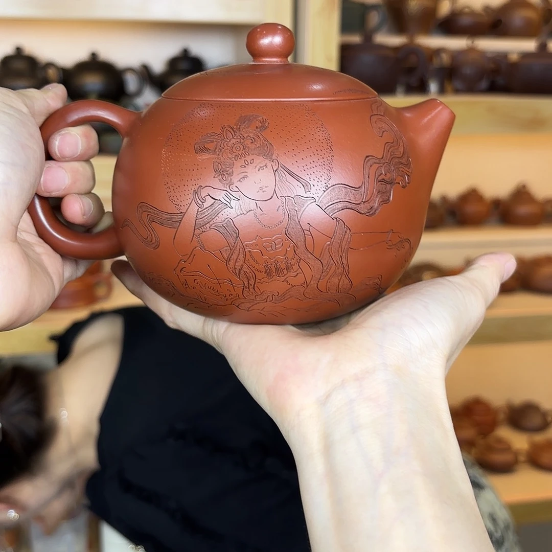 茶壶紫砂李桂敏老师600c c73大红袍