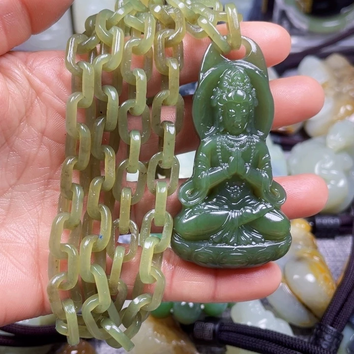 和田玉挂件未镶嵌