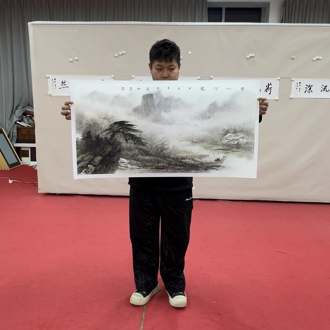 国画童建明老师艺术精品