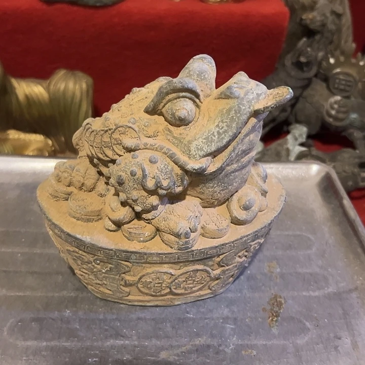 大***村黄铜摆件，文房工艺品摆件