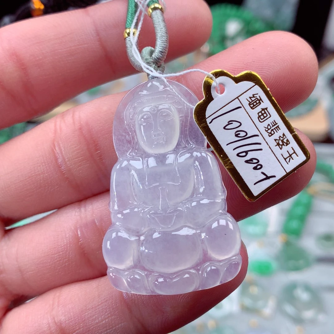 翡翠颈饰未镶嵌翡翠吊坠