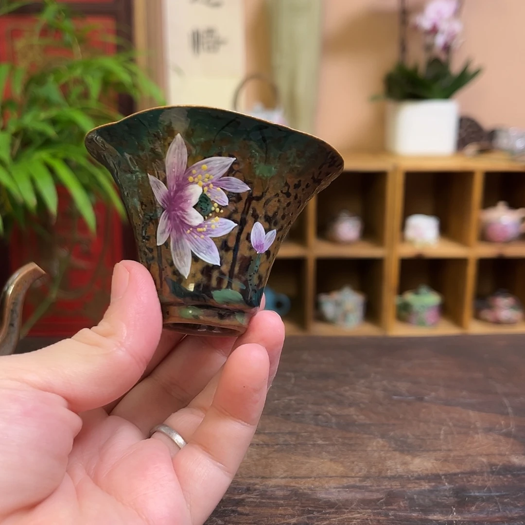 柴烧手工手绘陶瓷