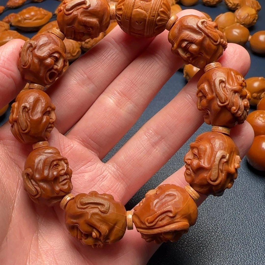 橄榄核手串/手链橄榄核雕