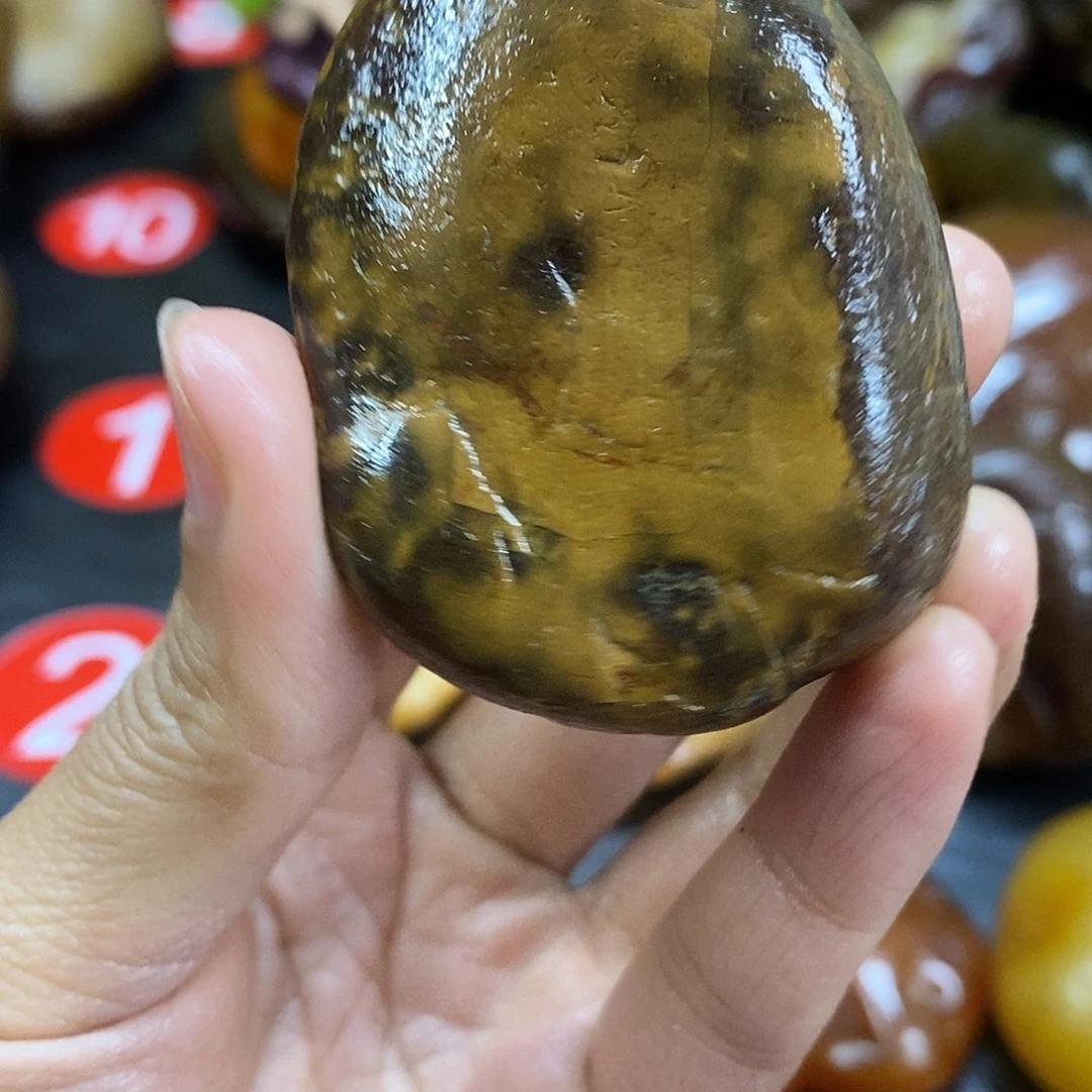 玛瑙/玉髓未镶嵌手把件