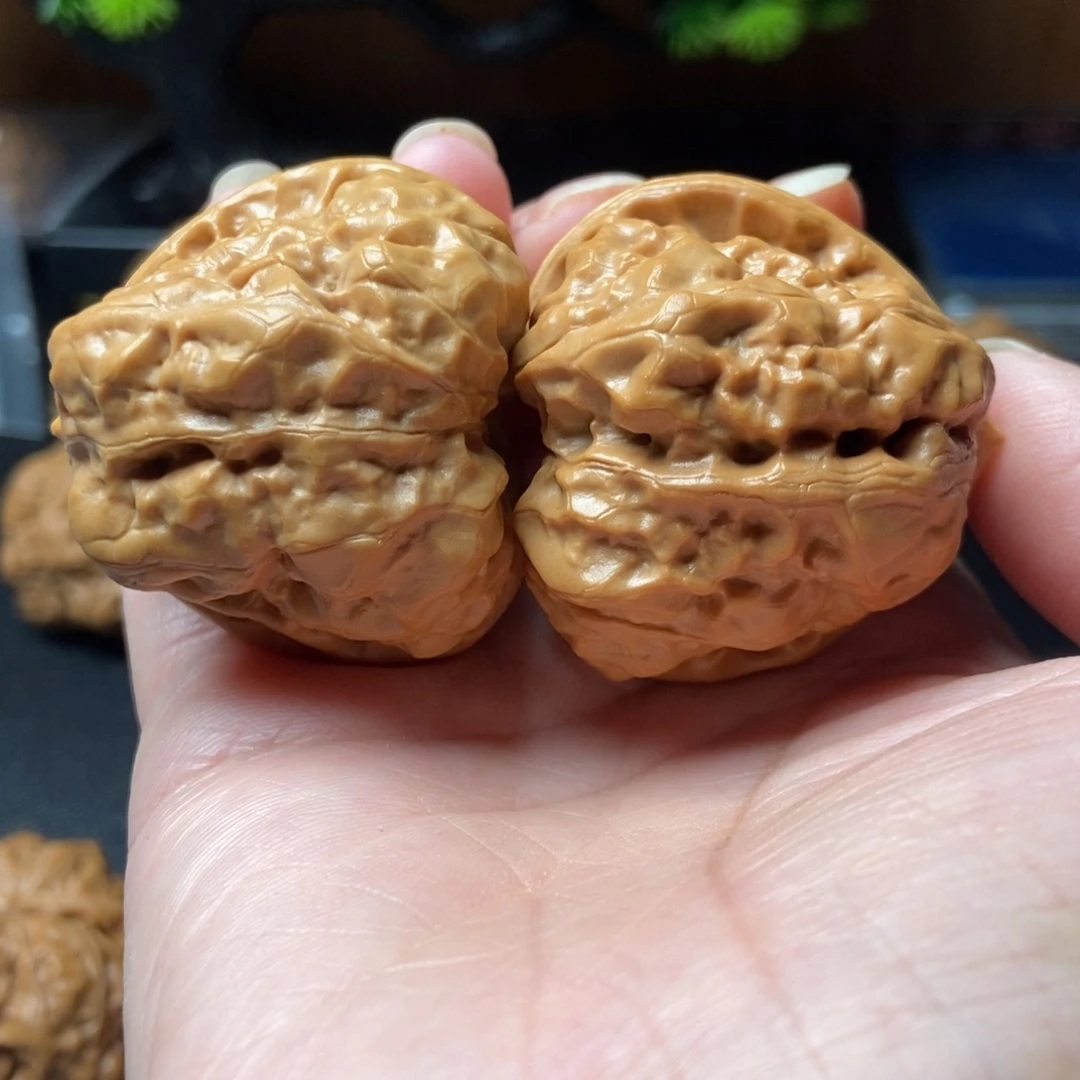 文玩核桃把件蛤蟆头41