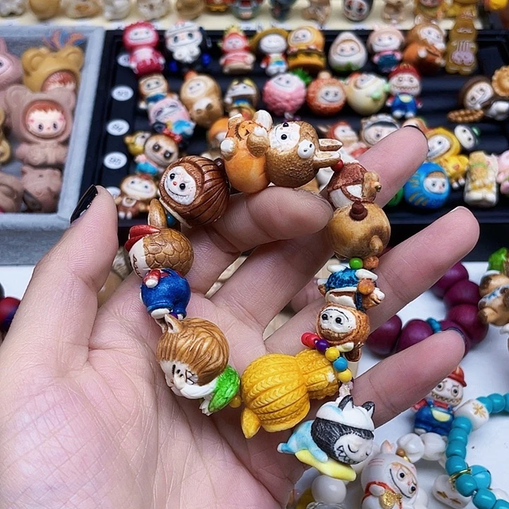 库克吊坠鹿角手串