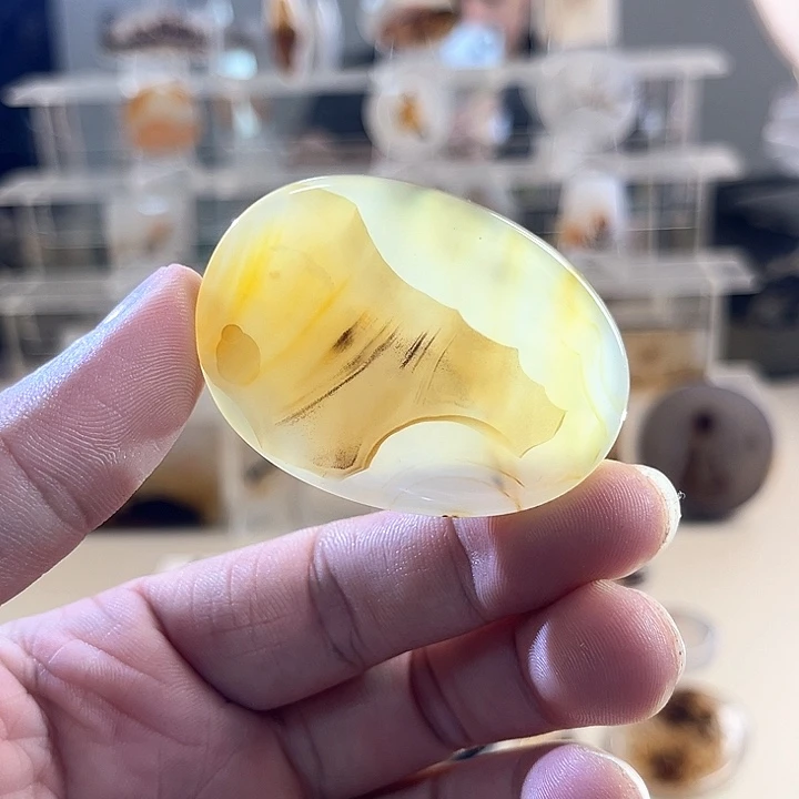 玛瑙/玉髓未镶嵌吊坠(不含链)