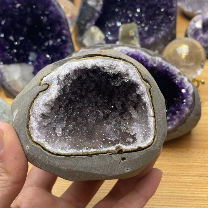紫晶森林钱袋子未镶嵌