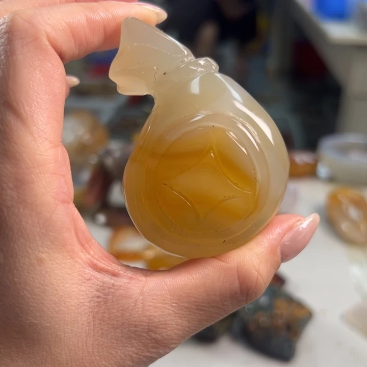 玛瑙/玉髓吊坠(不含链)未镶嵌