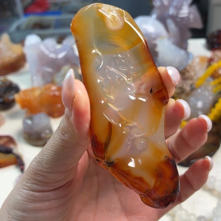 未镶嵌吊坠(不含链)玛瑙/玉髓